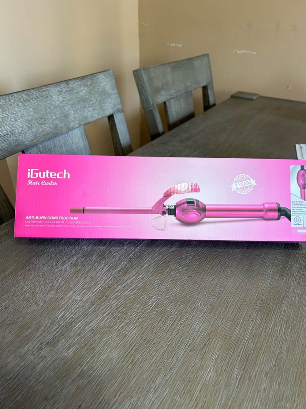 Pink Curling Wand - Women’s Hair Curler